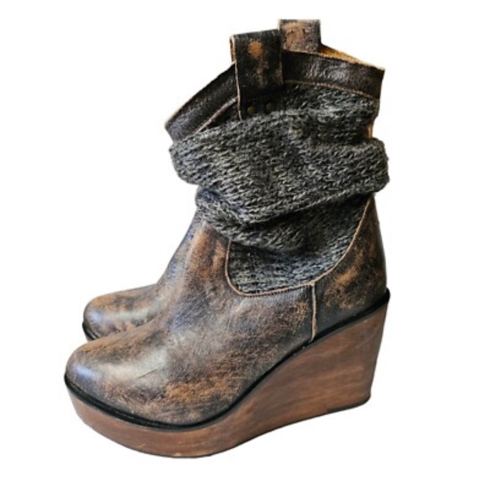 Bed Stu Slouchy Sweater Boots